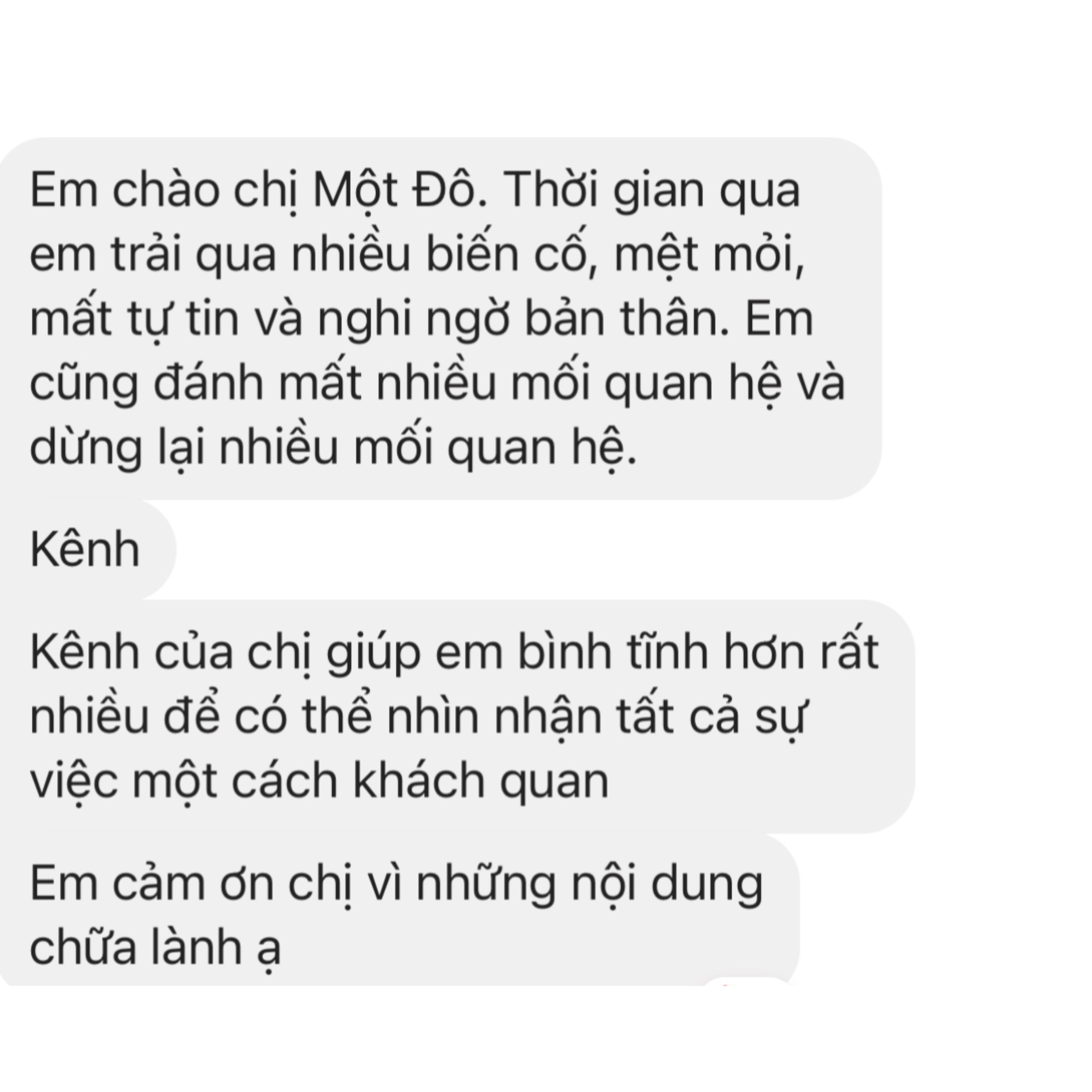 Sống chất lượng, Đánh giá của học viên